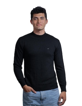 Sueter Lee Cuello Redondo Para Hombre