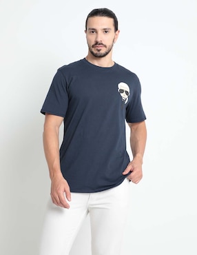 Playera Karl Lagerfeld Paris Cuello Redondo Para Hombre