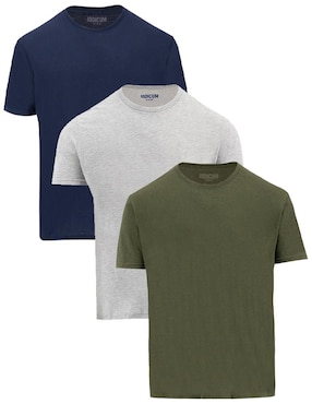 Set playera Indicum Denim cuello redondo para hombre