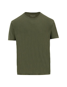 Playera Indicum Denim cuello redondo para hombre