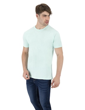 Playera Indicum Denim cuello redondo para hombre