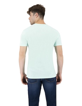 Playera Indicum Denim cuello redondo para hombre