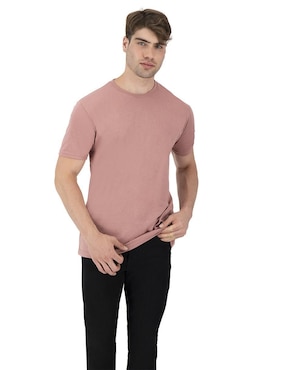 Playera Indicum Denim cuello redondo para hombre