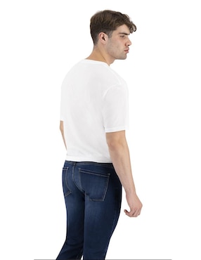 Playera Indicum Denim cuello redondo para hombre