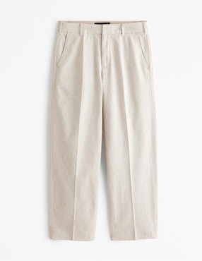 Pantalón Amplio Abercrombie & Fitch De Algodón Para Hombre