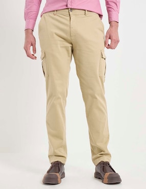 Pantalón slim Scotta de algodón para hombre