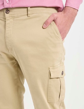 Pantalón slim Scotta de algodón para hombre