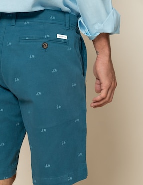 Bermuda Scotta de algodón para hombre