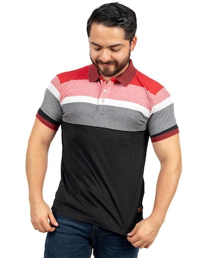 Playera Tipo Polo Gravity Para Hombre