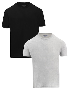 Set De Playera Indicum Denim Cuello Redondo Para Hombre