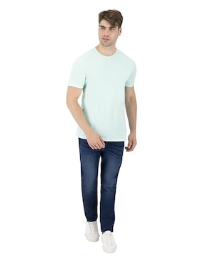 Set de playera Indicum Denim cuello redondo para hombre
