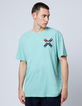 Playera Blue Banana Cuello Redondo Unisex