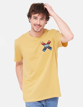 Playera Blue Banana Cuello Redondo Unisex