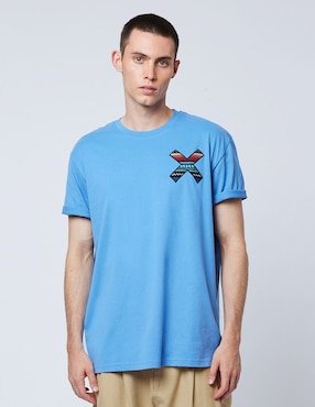 Playera Blue Banana Cuello Redondo Unisex