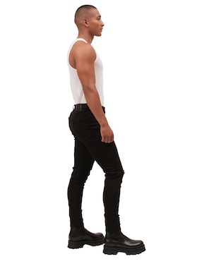 Jeans skinny Mchk lavado obscuro para hombre