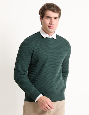 Suéter Abercrombie & Fitch Cuello Redondo Para Hombre