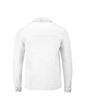 Chamarra Indicum Denim de mezclilla con bolsillos para hombre