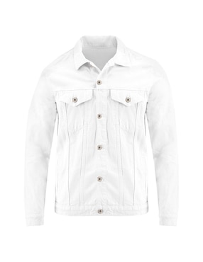 Set de chamarra Indicum Denim de mezclilla con bolsillos para hombre