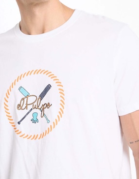 Playera El Pulpo cuello redondo para hombre