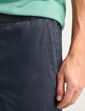 Pantalón slim El Pulpo de algodón para hombre