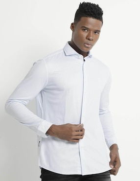 Camisa Casual El Ganso Manga Larga Para Hombre