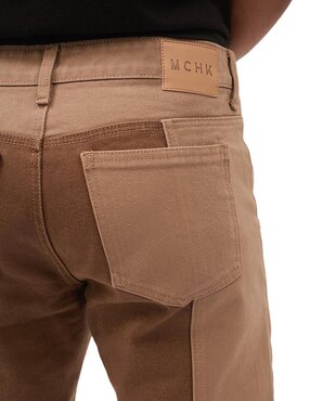 Jeans slim Mchk 8067 lavado bitono para hombre