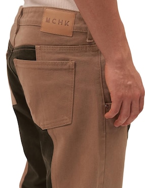 Jeans slim Mchk 8068 lavado bitono para hombre