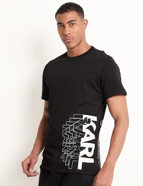 Playera Karl Lagerfeld Paris Cuello Redondo Para Hombre