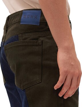 Jeans slim Mchk 8070 lavado obscuro para hombre