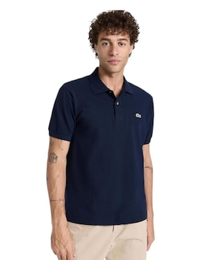 Playera Tipo Polo Lacoste L.12.12 Para Hombre