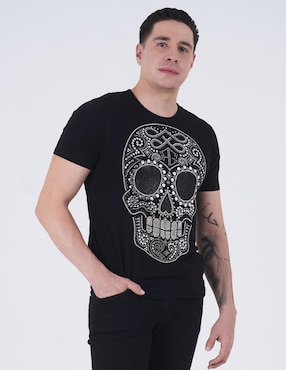 Playera Ay Güey Charrina Cuello Redondo Para Hombre