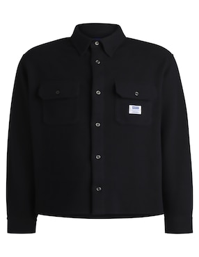Camisa casual HUGO BLUE de algodón manga larga para hombre