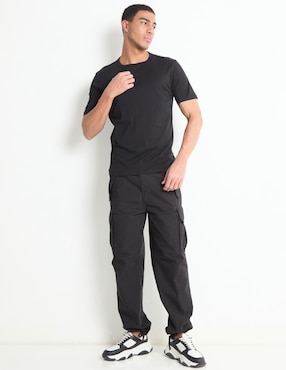 Playera Hugo Blue cuello redondo para hombre