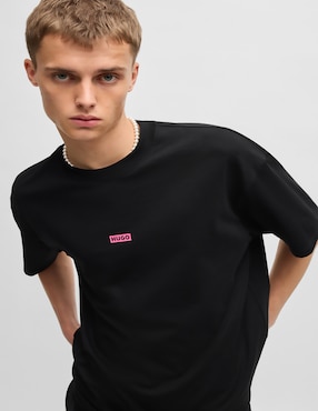 Playera HUGO BLUE cuello redondo para hombre