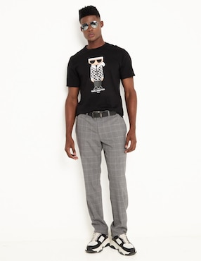 Playera Karl Lagerfeld Paris cuello redondo para hombre