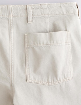 Pantalón recto Abercrombie & Fitch de algodón para hombre