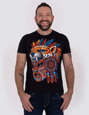 Playera Ay Guey Luchol Cuello Redondo Para Hombre