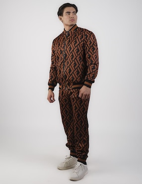 Conjunto deportivo regular Moderno con elástico para hombre
