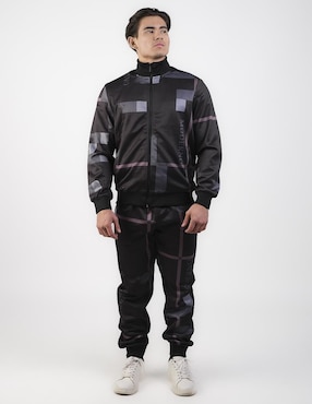 Conjunto deportivo regular Moderno con elástico para hombre