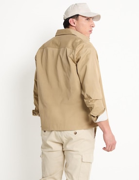 Sobrecamisa casual HUGO BLUE de algodón manga larga para hombre