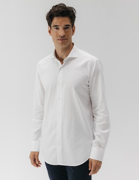 Camisa casual El Pulpo manga larga para hombre