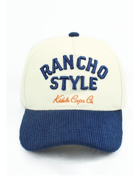 Gorra con visera curva hebilla para trail Kiblo Caps Co Western para adulto