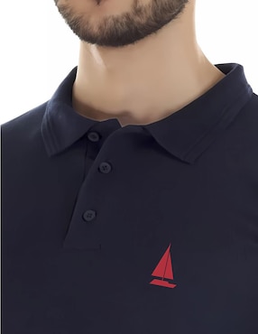Playera tipo polo Marinity para hombre