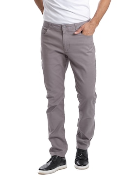 Pantalón Regular Slim Kenneth Cole De Algodón Para Hombre