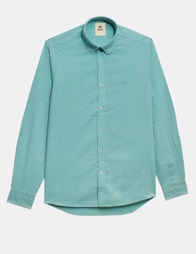 Camisa casual Altonadock manga larga para hombre