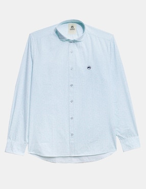 Camisa casual Altonadock manga larga para hombre