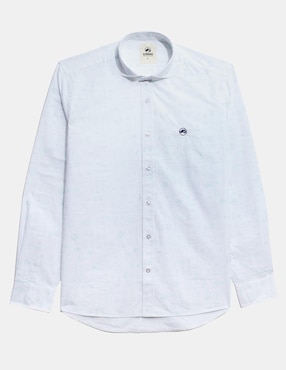 Camisa casual Altonadock de algodón manga larga para hombre
