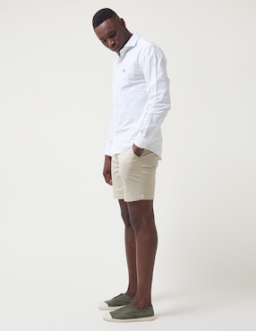 Camisa casual Altonadock de algodón manga larga para hombre
