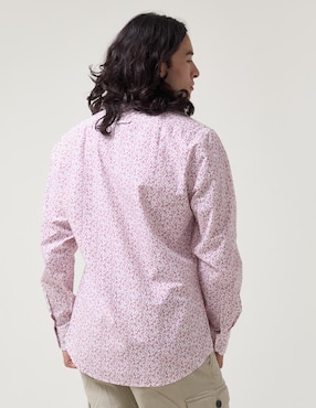Camisa casual Altonadock manga larga para hombre