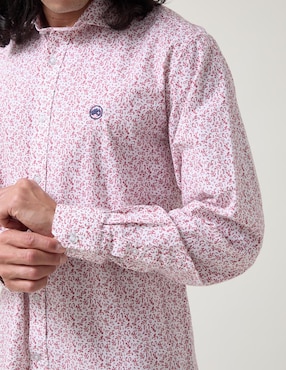 Camisa casual Altonadock manga larga para hombre